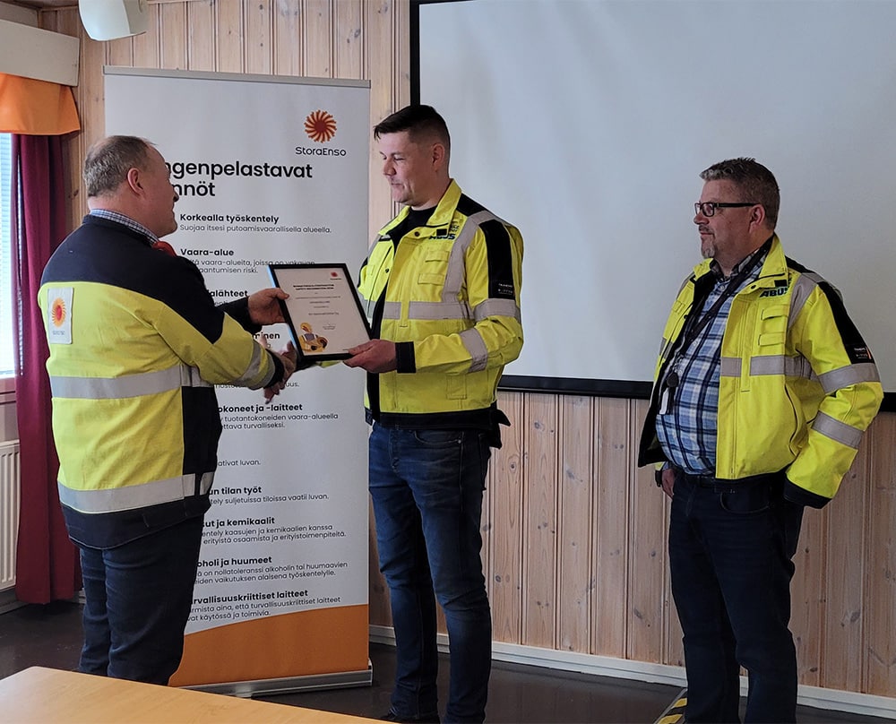 turvallisuuspalkinto, turvallisuus